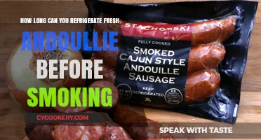Refrigerating Fresh Andouille: Optimal Time Before Smoking for Best Results