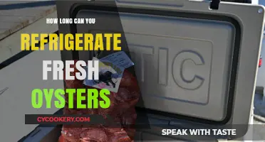 Refrigerating Fresh Oysters: Optimal Storage Time and Safety Tips