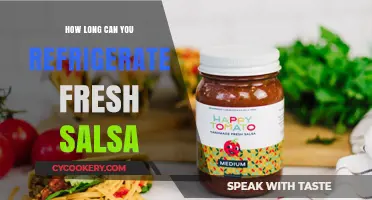 Fresh Salsa Storage: How Long Can You Refrigerate It?