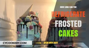 Refrigerating Frosted Cakes: Optimal Storage Time for Freshness and Flavor