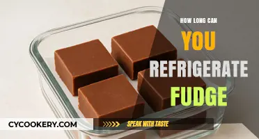 Refrigerating Fudge: Optimal Storage Time and Freshness Tips