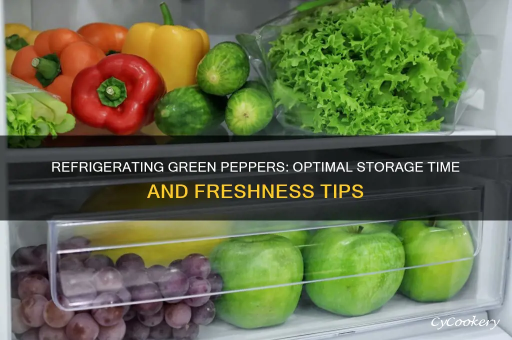 how long can you refrigerate green peppers