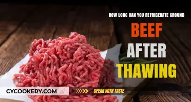 Refrigerating Ground Beef After Thawing: Safe Storage Time Explained