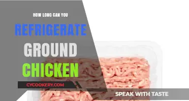 Ground Chicken Storage: How Long Can You Refrigerate It?