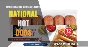 Refrigerating Hebrew National Hot Dogs: Safe Storage Duration Explained