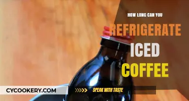 Refrigerating Iced Coffee: Optimal Storage Time and Freshness Tips