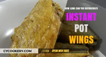 Refrigerating Instant Pot Wings: Optimal Storage Time and Tips