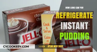 Refrigerating Instant Pudding: Shelf Life and Storage Tips