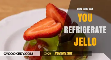Refrigerating Jello: Optimal Storage Time and Freshness Tips