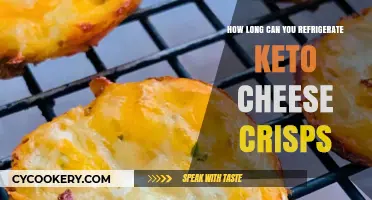 Refrigerating Keto Cheese Crisps: Optimal Storage Time and Tips