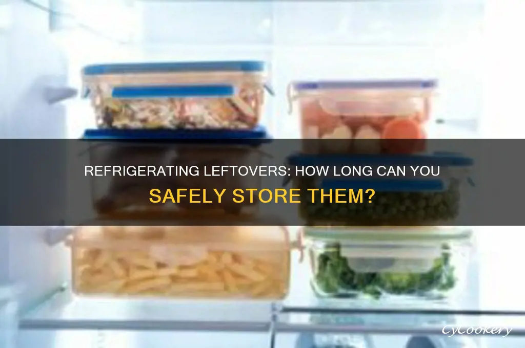 how long can you refrigerate leftover talking to me