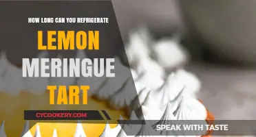 Refrigerating Lemon Meringue Tart: Optimal Storage Time and Tips