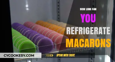 Refrigerating Macarons: Optimal Storage Time for Freshness and Flavor