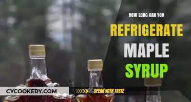 Refrigerating Maple Syrup: Optimal Storage Duration for Freshness and Flavor