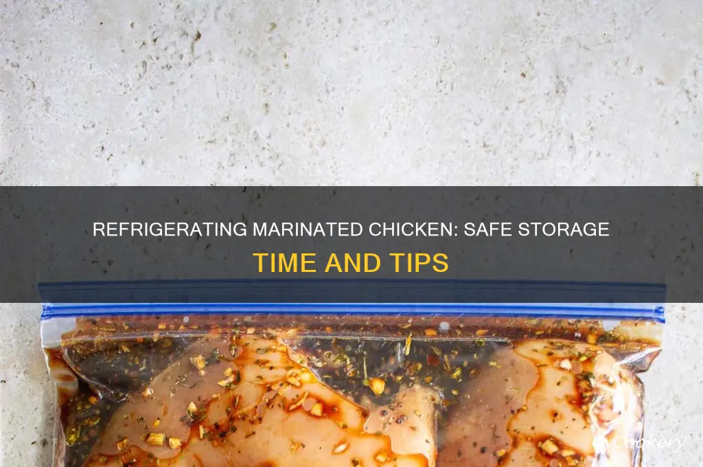 how long can you refrigerate marinated chicken