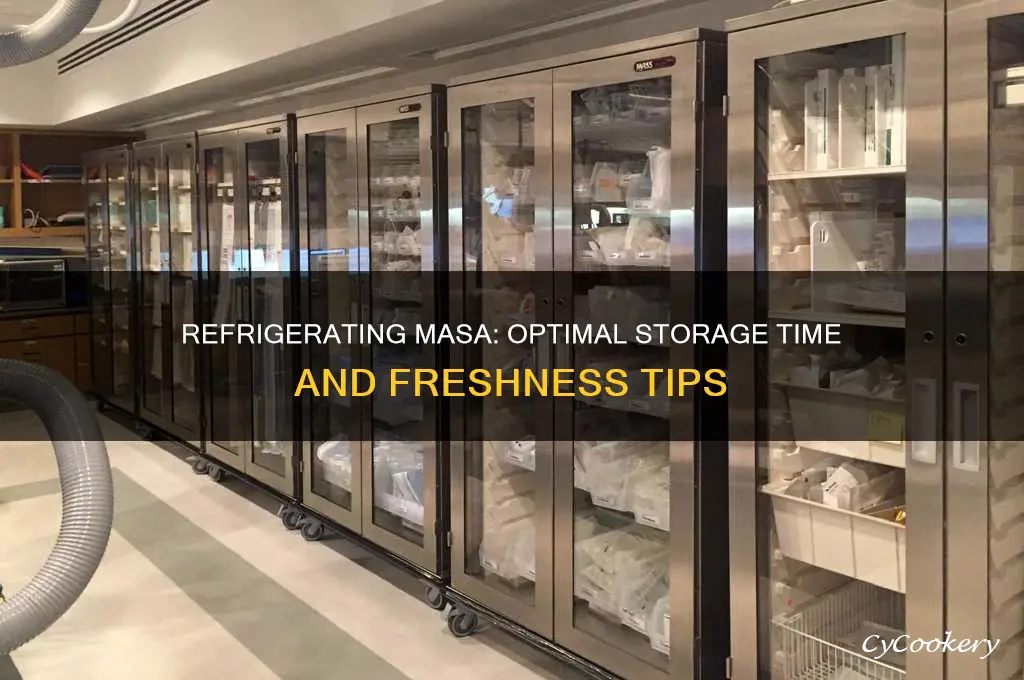 how long can you refrigerate masa