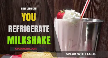Refrigerating Milkshakes: Optimal Storage Time and Freshness Tips