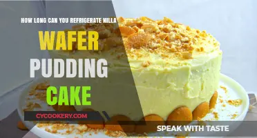 Refrigerating Nilla Wafer Pudding Cake: Optimal Storage Time Guide