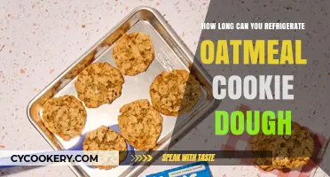 Refrigerating Oatmeal Cookie Dough: Safe Storage Tips and Shelf Life
