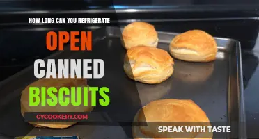 Refrigerating Open Canned Biscuits: Shelf Life and Storage Tips