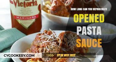Refrigerating Opened Pasta Sauce: Optimal Storage Time and Tips
