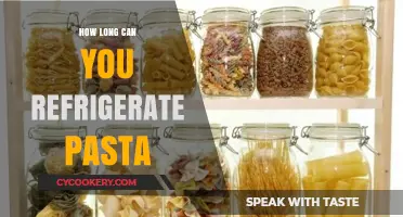 Refrigerating Pasta: Optimal Storage Time and Freshness Tips