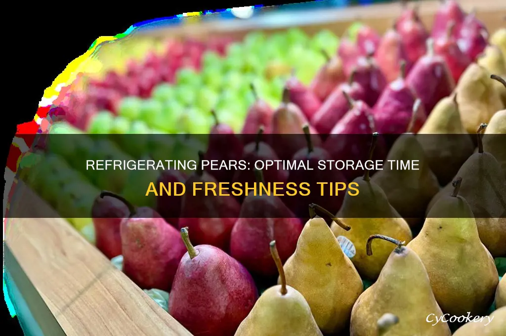 how long can you refrigerate pears