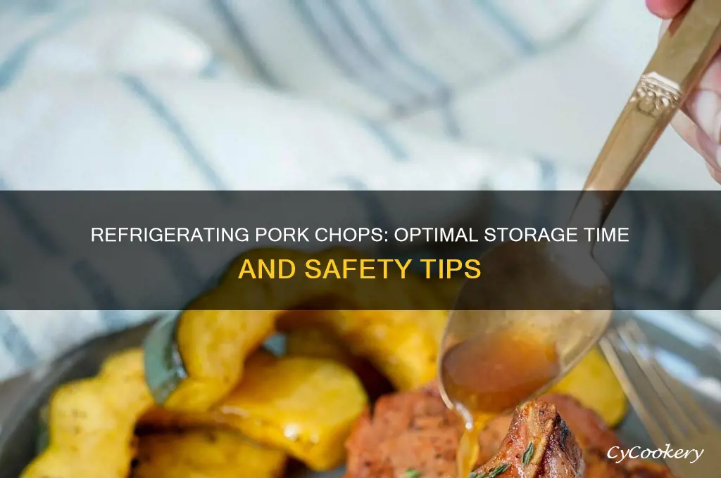 how long can you refrigerate prok chops