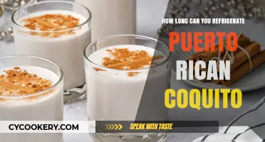 Refrigerating Puerto Rican Coquito: Optimal Storage Time and Tips