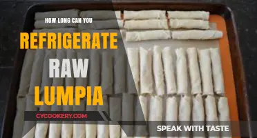 Refrigerating Raw Lumpia: Optimal Storage Time and Tips