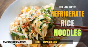 Refrigerating Rice Noodles: Optimal Storage Time and Safety Tips