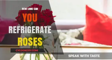 Refrigerating Roses: Optimal Storage Time for Freshness and Beauty