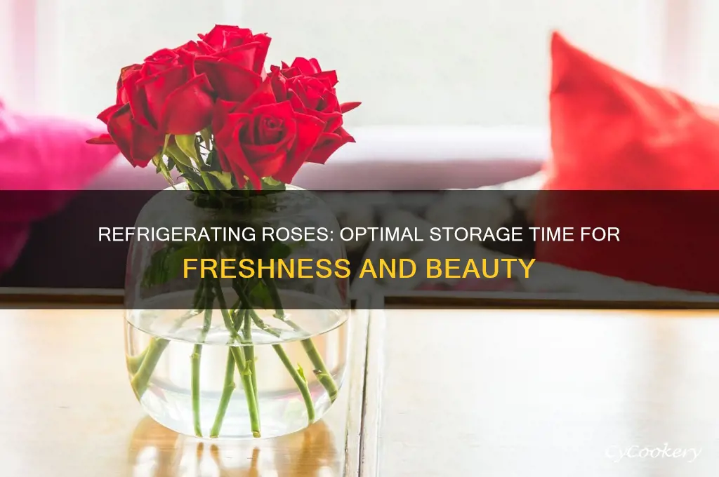 how long can you refrigerate roses