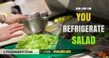Refrigerating Salad: Optimal Storage Time for Freshness and Safety