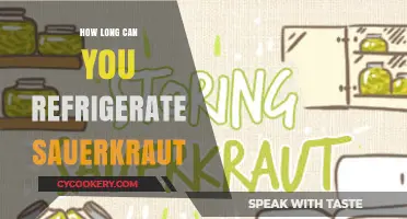 Refrigerating Sauerkraut: Optimal Storage Time for Freshness and Flavor