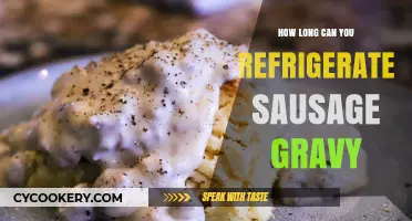 Refrigerating Sausage Gravy: Optimal Storage Time and Freshness Tips