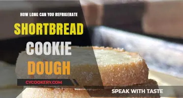 Refrigerating Shortbread Cookie Dough: Optimal Storage Time and Tips
