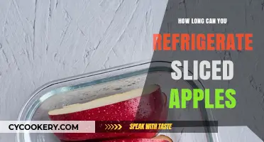 Refrigerating Sliced Apples: Optimal Storage Time and Freshness Tips