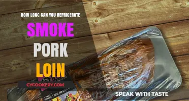 Refrigerating Smoked Pork Loin: Optimal Storage Time and Tips
