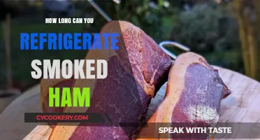 Refrigerating Smoked Ham: Optimal Storage Time and Safety Tips