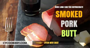 Refrigerating Smoked Pork Butt: Optimal Storage Time and Tips
