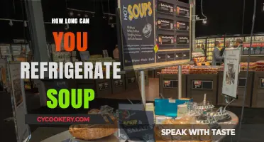 Refrigerating Soup: Optimal Storage Time and Safety Tips