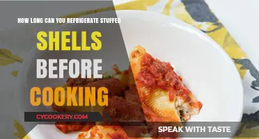 Refrigerating Stuffed Shells: Optimal Storage Time Before Cooking