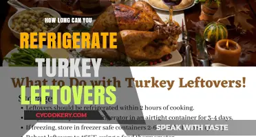 Refrigerating Turkey Leftovers: Safe Storage Tips and Time Limits