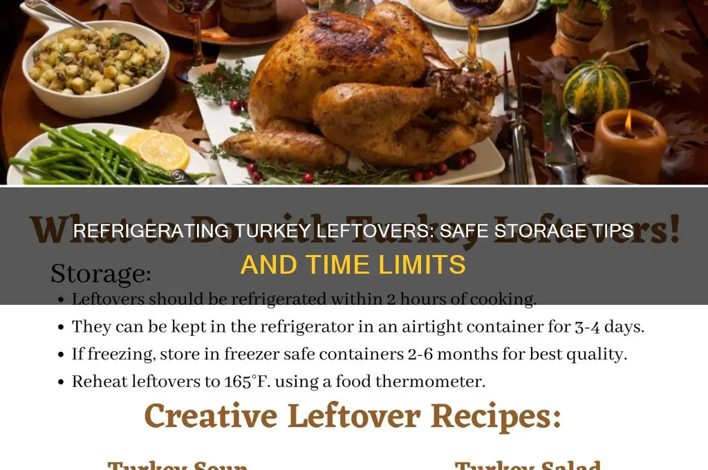 how long can you refrigerate turkey leftovers