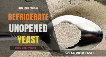 Refrigerating Unopened Yeast: Shelf Life and Storage Tips