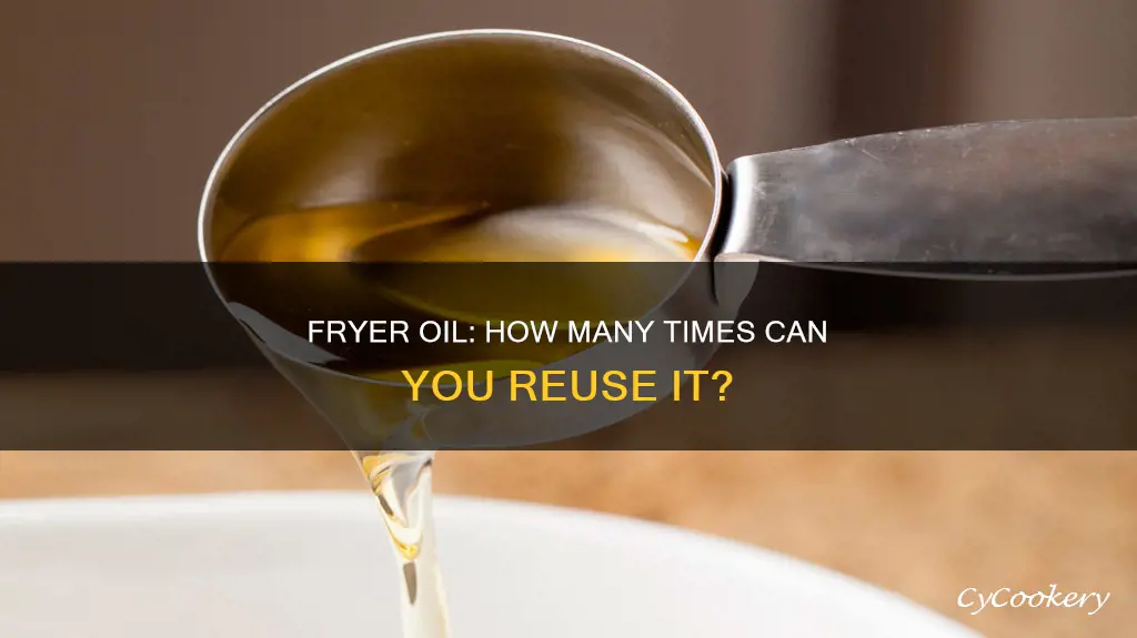 how long can you reuse cooking oil in a fryer