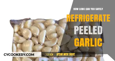 Safely Storing Peeled Garlic: Refrigeration Tips and Shelf Life