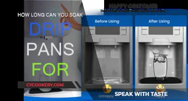 The Best Soaking Time for Drip Pans