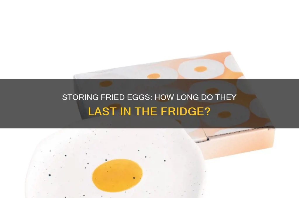 how long can you store a fried egg in refrigerator